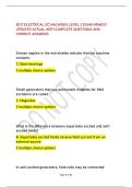BCIT ELECTRICAL DC MACHINES LEVEL 3 EXAM NEWEST &NewLine;UPDATED ACTUAL WITH COMPLETE QUESTIONS AND &NewLine;CORRECT ANSWERS
