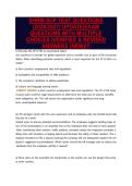 SHRM-SCP TEST QUESTIONS&NewLine;&lpar;2026&sol;2027&rpar; UPDATE&vert;EXAM&NewLine;QUESTIONS WITH MULTIPLE&NewLine;CHOICES &vert;VERIFIED & REVISED&NewLine;ANSWERS &lpar;NEW&rpar;&excl;&excl;&excl;