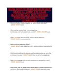 SHRM CERTIFICATION EXAM REVIEW&NewLine;GRADE A&plus; COMPLETE EXAM&NewLine;QUESTIONS AND 100&percnt; VERIFIED&NewLine;ANSWERS &lpar;2026&sol;2027&rpar; PASS&NewLine;GUARANTEE