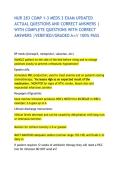 NUR 283 COMP 1-3 MEDS 3 EXAM UPDATED ACTUAL QUESTIONS AND CORRECT ANSWERS &vert; WITH COMPLETE QUESTIONS WITH CORRECT ANSWERS &vert;VERIFIED&sol;&sol;GRADED A&plus;&sol;&sol; 100&percnt; PASS
