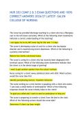 NUR 283 COMP 2 & 3 EXAM QUESTIONS AND 100&percnt; CORRECT ANSWERS 2026&sol;27 LATEST- GALEN COLLEGE OF NURSING