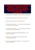 CLASS A CONTRACTOR VA PORTION&NewLine;GRADE A&plus; COMPLETE EXAM&NewLine;QUESTIONS AND 100&percnt; VERIFIED&NewLine;ANSWERS &lpar;2026&sol;2027&rpar; PASS&NewLine;GUARANTEE