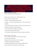 SMQT STUDY GUIDE GRADE A&plus;&NewLine;COMPLETE EXAM QUESTIONS AND&NewLine;100&percnt; VERIFIED ANSWERS &lpar;2026&sol;2027&rpar;&NewLine;PASS GUARANTEE