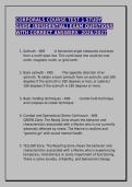 Exam &lpar;elaborations&rpar; CORPORALS COURSE  EXAMS STUDY GUIDE 2026&sol;2027