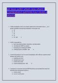 MODULE QSP EXAM QUESTION WITH CORRECT ANSWERS 2026&period;&sol;2027
