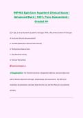 INP402 EpicCare Inpatient Clinical Exam &vert; &NewLine;Advanced&sol;Hard &vert; 100&percnt; Pass Guaranteed &vert; &NewLine;Graded A&plus;