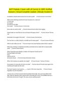 AHIT Module 1 Exam with all Correct & 100&percnt; Verified Answers &vert;Actual Complete Update &vert;Already Graded A&plus;