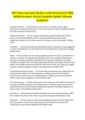 AHIT Texas Law Exam Section 2 with all Correct & 100&percnt; Verified Answers &vert;Actual Complete Update &vert;Already Graded A&plus;