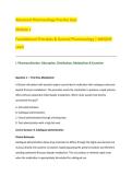 Nursing Pharmacology Fundamentals &vert; Pharmacokinetics & Pharmacodynamics Pass Pack&colon; MCQ Practice & Detailed Rationales