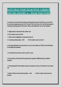 NATE HEAT PUMP EXAM WITH CORRECT ANSWERS 2026 GRADED A&period;&plus; 