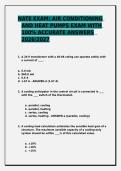 Exam &lpar;elaborations&rpar; Nate heat pump service 