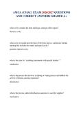AMCA &lpar;CMAC&rpar; EXAM 2026&sol;2027 QUESTIONS AND CORRECT ANSWERS GRADED A&plus;&NewLine;&NewLine;