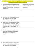 NY P&C Exam with all Correct & 100&percnt; Verified Answers &vert;Actual Complete Update &vert;Already Graded A&plus;