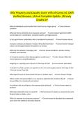 Ohio Property and Casualty Exam with all Correct & 100&percnt; Verified Answers &vert;Actual Complete Update &vert;Already Graded A&plus;