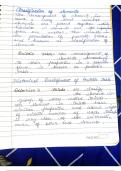 Periodic table&NewLine;Chemistry notes&NewLine;Classification of elements&NewLine;Atomic number&NewLine;Groups&NewLine;Periods&NewLine;s block&NewLine;p block&NewLine;Class 11&NewLine;