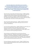 WGU D115 Advanced Pathophysiology OA Study Guide & Readiness Practice Exam 2026&sol;2027