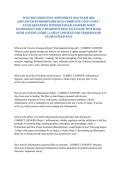 WGU D115 Advanced Pathophysiology OA Study Guide & Readiness Practice Exam 2026&sol;2027