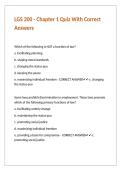 LGS 200 - Chapter 1 Quiz With Correct Answers&period;