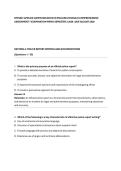 EPP2601 APPLIED COMMUNICATION IN POLICING MODULE ICOMPREHENSIVE &NewLine;ASSIGNMENT 1 EXAMINATION MEMO SEMESTER 2 2026 &vert; DUE AUGUST 2026