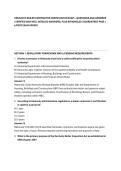 KENTUCKY BOILER CONTRACTOR CERTIFICATION EXAM &ndash; QUESTIONS AND ANSWERS &NewLine;&vert; VERIFIED AND WELL DETAILED ANSWERS &vert; PLUS RATIONALES &vert; GUARANTEED PASS &vert; &NewLine;LATEST EXAM UPDATE