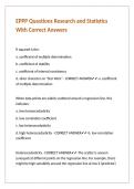 EPPP Questions Research and Statistics With Correct Answers