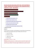 BSN HESI 266 Med Surg Exam &lpar;Latest 2026 &sol; 2027&rpar; Questions & Correct Answers With Rationales&comma; 100&percnt; Guaranteed Pass &vert;&vert; Complete A&plus; Guide - Nightingale
