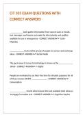 CIT 105 EXAM QUESTIONS WITH CORRECT ANSWERS&period;