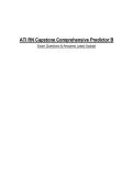 ATI RN Capstone Comprehensive Predictor B&NewLine;Exam Questions & Answers&vert; 2026&NewLine;