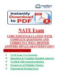 NATE Exam&colon; Core Essentials &ndash; Practice Questions&comma; Study Guide & Exam Prep &vert; Updated HVAC Test Prep