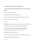WGU D103 OA2&colon; Intermediate Accounting I &lpar;Units 5&ndash;7&rpar; &mdash; Core Inventory & PPE Practice Exam &lpar;2026 Edition&rpar;