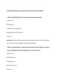 WGU D105 OA2 Practice Exam & Detailed Answers &ndash; Pension&comma; Lease & Tax Accounting