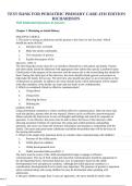 Pediatric Primary Care 4th Edition by Richardson &vert; Test Bank&comma; Practice Questions & Study Guide 2026&sol;2027