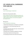 CDT 1 UPDATED ACTUAL COMPREHENSIVE STUDY GUIDE 2026&period;