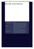 Tina Jones Health History Shadow Health Review &vert; Clinical Reasoning&comma; Assessment Practice & Simulation Success