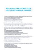 ATI Med-Surg Proctored Exam &vert; Practice Questions&comma; Answers & Comprehensive Nursing Exam Prep 2026&sol;2027