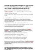 Maryville Advanced Health Assessment Exam &vert; Study Guide&comma; Practice Questions & Nursing Exam Prep 2026&sol;2027