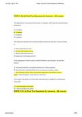 PHTLS Pre & Post Test Questions and Answers &vert; Comprehensive Study Guide & Exam Prep 2026&sol;2027