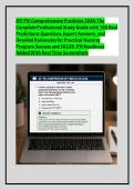 ATI PN Comprehensive Predictor 2026&colon; The &NewLine;Complete Professional Study Guide with 180 Real &NewLine;Predictions Questions&comma; Expert Answers&comma; and &NewLine;Detailed Rationales for Practical Nursing &NewLine;Program Success and NCLEX-PN Readiness &NewLine;Added With Real Time Screenshots