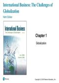 International Business&colon; The Challenges of Globalization&comma; Ninth Edition &ndash; Lecture Summary