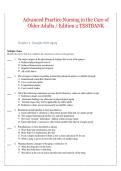 Advanced Practice Nursing in the Care of Older Adults 2nd Edition &vert; Kennedy & Malone Test Bank 2026&sol;2027