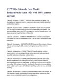 CDW110v Caboodle Data Model Fundamentals &vert; Practice Questions&comma; Study Guide & Exam Prep 2026&sol;2027