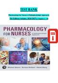 TEST BANK &NewLine;Pharmacology for Nurses-A Pathophysiologic Approach&comma; &NewLine;7th Edition &lpar;Adams&comma; 2026&sol;2027&rpar;&comma; Chapters 1 - 50 