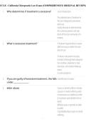 CCLE Review Worksheet &vert; California Chiropractic Law Practice Test&comma; Jurisprudence & Exam Prep