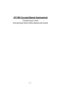 ATI RN Concept-Based Assessment&NewLine;Proctored Level 2 &ndash;Exam&NewLine;Next-Generation NCLEX &lpar;NGN&rpar; Questions with Answers&NewLine;
