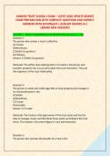 CANNON TRUST SCHOOL I EXAM &ndash; LATEST 2026 UPDATE NEWEST &NewLine;EXAM PREPARATION WITH COMPLETE QUESTIONS AND CORRECT &NewLine;ANSWERS WITH RATIONALES &vert; ALREADY GRADED A&plus;&vert; &NewLine;&vert;BRAND NEW VERSION&excl;&excl; 