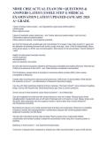 NBME CBSE & USMLE Step 1 Exam Prep &vert; 250&plus; Practice Questions&comma; Answers & Comprehensive Medical Review