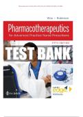 Test Bank For Pharmacotherapeutics for Advanced Practice Nurse Prescribers&comma; 5th Edition by Teri Moser Woo&comma; Marylou V&period; Robinson