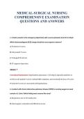 BSN HESI 266 EXAM BUNDLE QUESTIONS WITH VERIFIED ANSWERS
