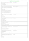 NBSTSA CST Practice Exam A &vert; Questions & Verified Answers &vert; Comprehensive Certified Surgical Technologist Exam Review Study Guide PDF &vert; 2026