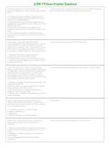 LCSW 170 Exam Practice Questions &vert; Questions & Verified Answers &vert; Comprehensive Licensed Clinical Social Worker Exam Review Study Guide PDF &vert; 2026&NewLine;